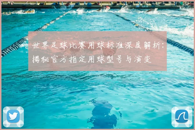世界足球比赛用球标准深度解析:揭秘官方指定用球型号与演变